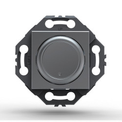NORVIKA Variateur Rotatif 500W Gris Alu 