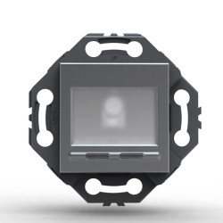 NORVIKA Interrupteur à  détection automatique Gris Alu 