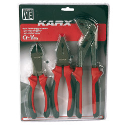 Jeu de 3 pinces Cr-V KARX