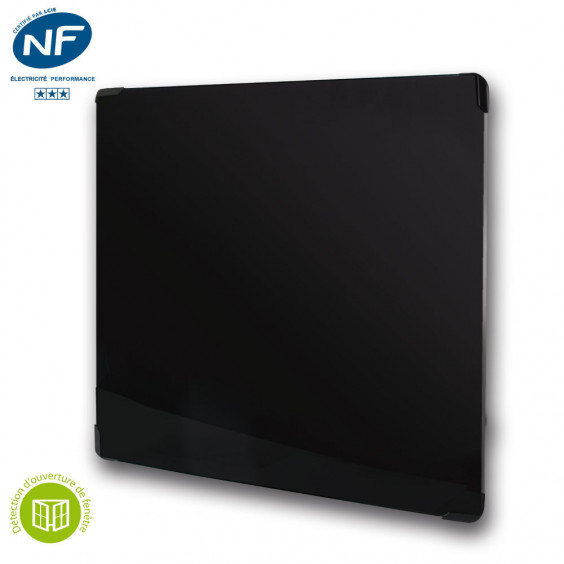 Radiateur électrique verre 750W