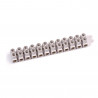 Lot de 10 barrettes de 12 connexions à vis bilatérale