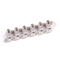Lot de 10 bornes de 6 connexions séparables à fixer