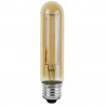 Ampoules LED Tube à filaments E27 - Verre ambré
