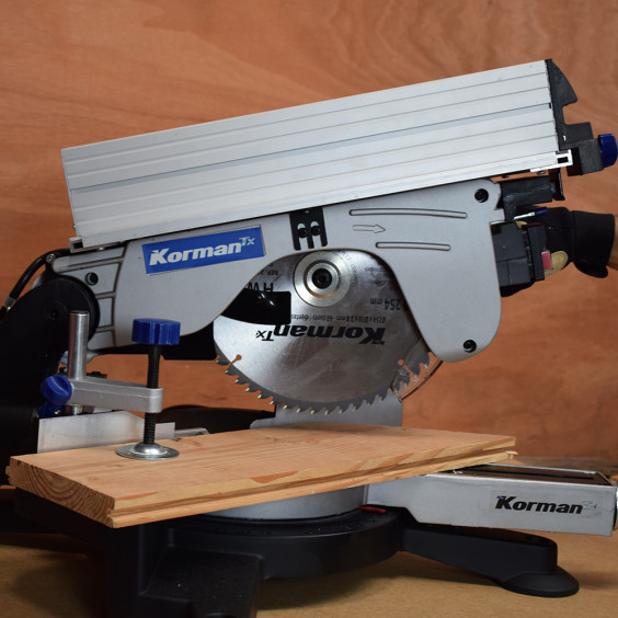 Combiné scie à onglet / scie sur table 1800W 254mm KORMAN