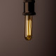 Ampoules LED Tube à filaments E27 2W blanc chaud - Verre transparent - variable