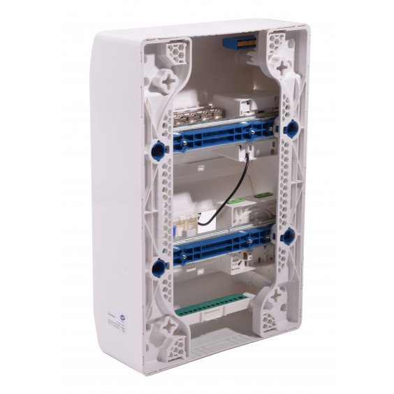 Coffret de communication grade 2 TV et fibre optique
