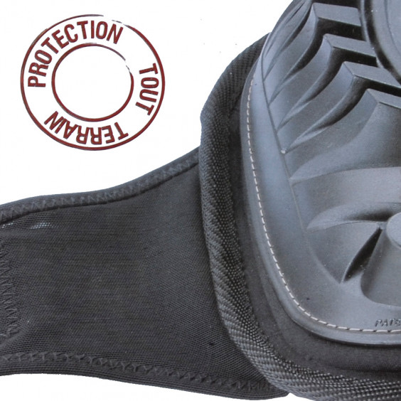 Genouillères Enfant Seven IDP Transition S - Noires, Protection Vélo Tout-petits