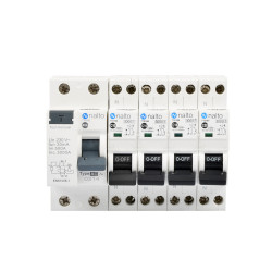Kit Composition Coffret Electrique Piscine Monophasé - Interrupteur Différentiel et Disjoncteur - NALTO