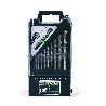 Coffret 10 Forêts à Métaux HSS Meulés FEROCE