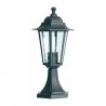 Borne Lumineuse Extérieure 100W Noire INITIALIS