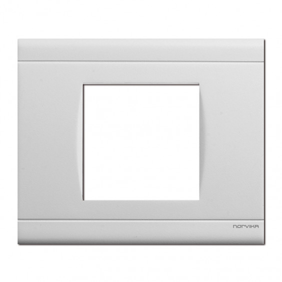NORVIKA  Pack Démarrage Blanc : 40 prises + 10 Va-et-vient + 10 Plaques de finition