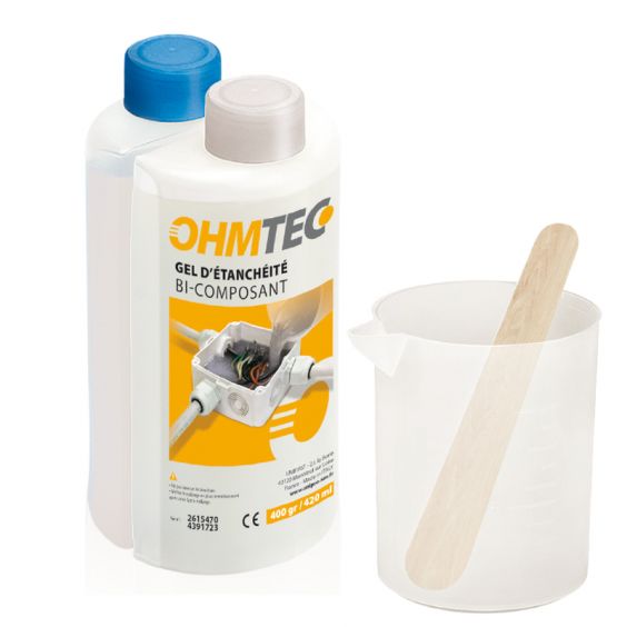 Gel d'Étancheité Bi-composant pour Boîte de Dérivation - 420 ml