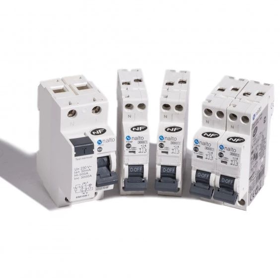 Kit Coffret Electrique Piscine Monophasé pour Alimentation Local Technique NALTO