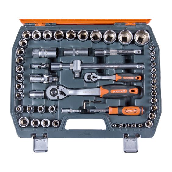 Coffret De Douilles Embouts Et Clés à Cliquet Mallette à Outils