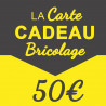 La Carte Cadeau Bricolage 50€