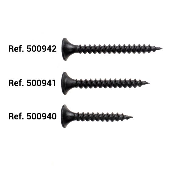 Boîte de 500 Vis Placo Noir 3.5x30mm