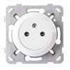 Prise 2P+T 16A Affleurante Blanc EPURE
