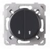 Commande Volet Roulant Anthracite EPURE