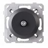 Prise Tv Type F Anthracite EPURE