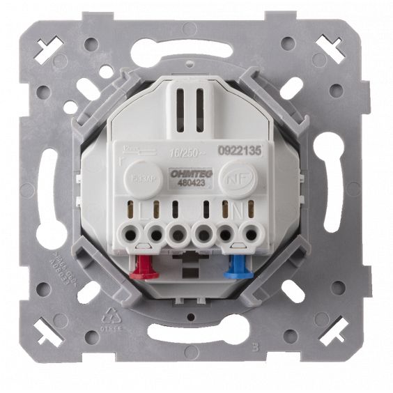 Prise 2 Poles Blanc EPURE