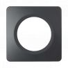 Plaque Simple Anthracite Mat EPURE