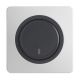 OHMTEC Epure Interrupteur Va et vient à voyant Anthracite 