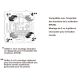 OHMTEC Epure 2 Griffes De Fixation 