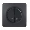 OHMTEC Epure Commande Volet Roulant Anthracite 