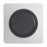 OHMTEC Epure Interrupteur Va et vient Anthracite