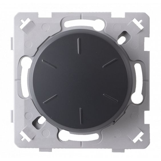 Variateur Compatible Led Anthracite EPURE