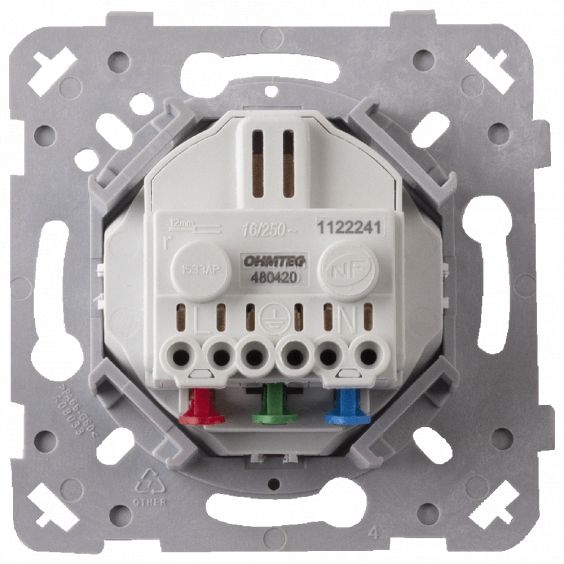 Prise 2P+T Auto Gris Anthracite EPURE