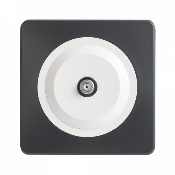OHMTEC Epure Prise Tv Type F Blanc 