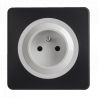 OHMTEC Epure Prise 2P+T Auto Blanc 