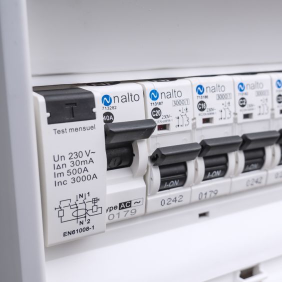 Interrupteur différentiel 40A 30 mA type A NF NALTO