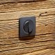 OHMTEC Epure Double interrupteur va et vient complet anthracite