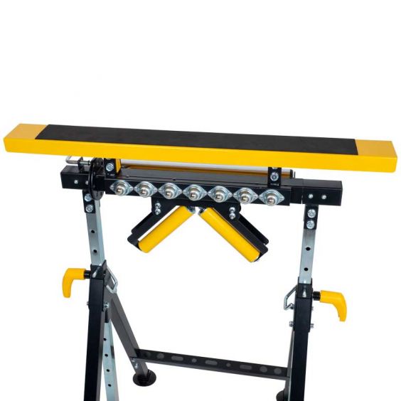 Tréteau télescopique multifonction 4 en 1 200Kg max avec hauteur réglable de 83 à 128cm FEROCE