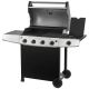 Barbecue Gaz ROSTER 5 Brûleurs dont 1 Latéral - 17.2 KW 1/2 Gril - 1/2 Plancha