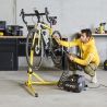 Pied d’atelier pliable pour vélo