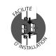 Gaine technique de logement 5 modules - 105 mm
