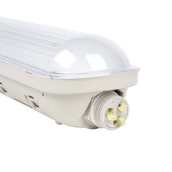 Réglette LED étanche CCT et puissance ajustable 120cm 36W WOLTZ