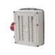 Coffret de chantier avec 4 prises monophasées + 1 Prise Tétrapolaire 16A OHMTEC