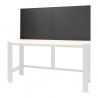 Panneau perforé mural ou pour établi L 180 x H 79 x E 2 cm FEROCE
