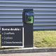 Borne de recharge double 7.4kW avec controleur de charge et protection électrique OHMTEC