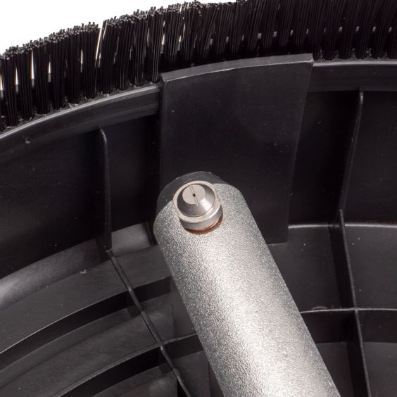 Brosse rotative de sol 15" + rallonge 30cm à connexion rapide ¼’ pour nettoyeur haute pression STEINER ref.216004 et ref.216005