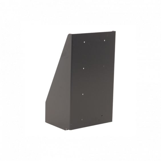 Suport de maintien pour borne métallique alu anthracite OHMTEC