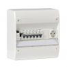 Tableau électrique équipé et câblé NF logement T1 neuf 1 différentiel 63A + 6 disjoncteurs auto 4.5kA + 1 prise 2P+T 16A NALTO