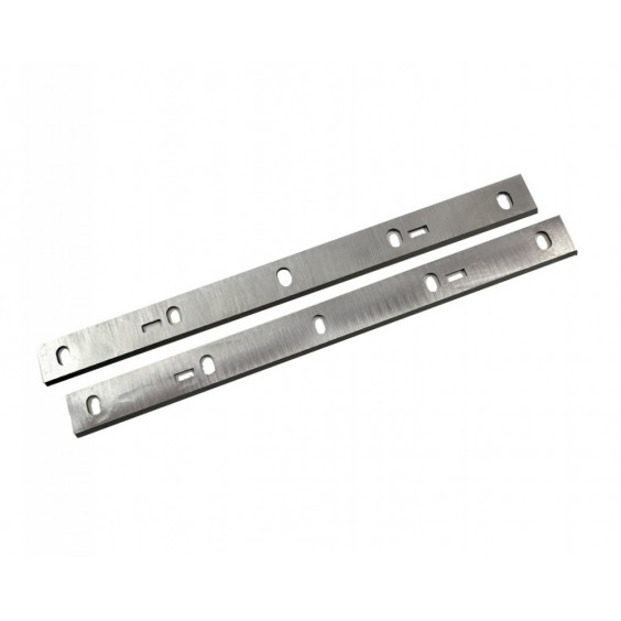 Jeu de 2 fers pour raboteuse-dégauchisseuse 1500W STEINER Réf 212114
