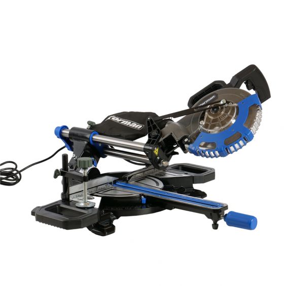 Scie à onglet radiale 2000W 216mm multi-matériaux double inclinaison laser KORMAN