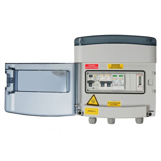 Coffret photovoltaique AC 3KW + compteur d'énergie OHMTEC