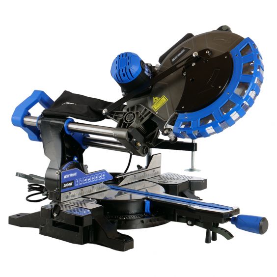 Scie à onglet radiale 2000W 305 mm laser double inclinaison KORMAN